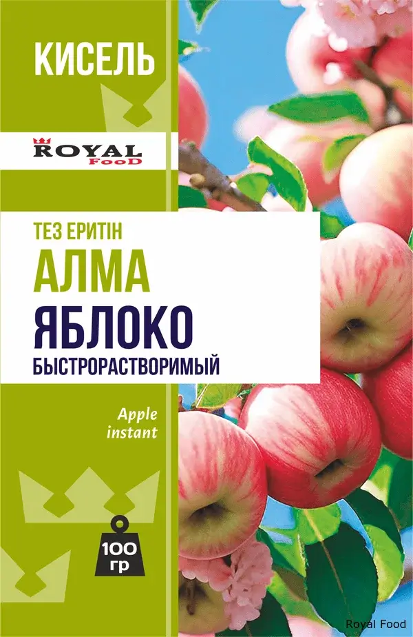 Кисель Яблоко быстрорастворимый