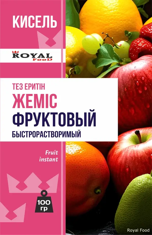 Кисель Фруктовый быстрорастворимый